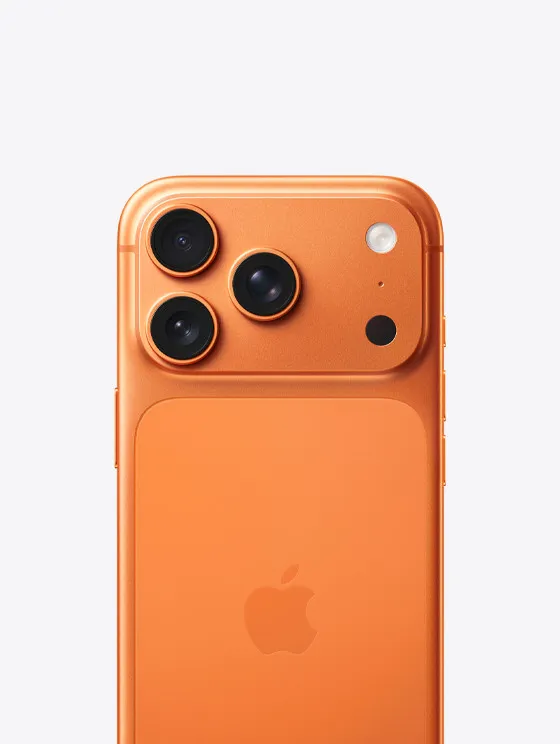 An orange iPhone, the device your Neuro Agent is set up on